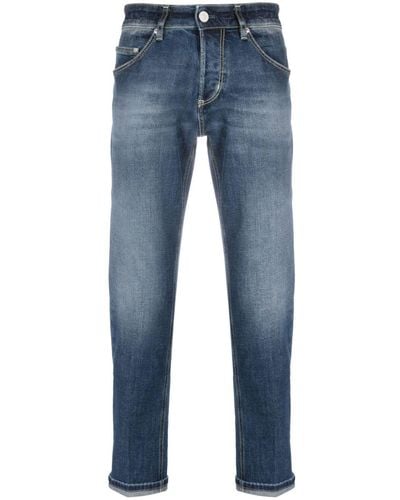 PT Torino Jeans slim a vita media - Blu