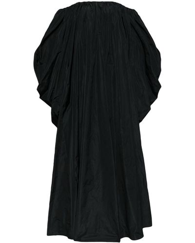 Stella McCartney Off-shoulder Satin Dress - Black