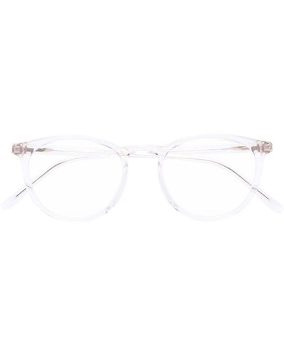 Mykita ラウンド眼鏡フレーム - ホワイト