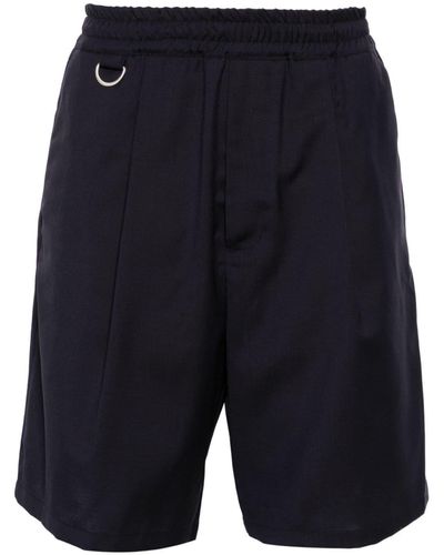 Low Brand Tokyo Mid-rise Bermuda Shorts - Blue