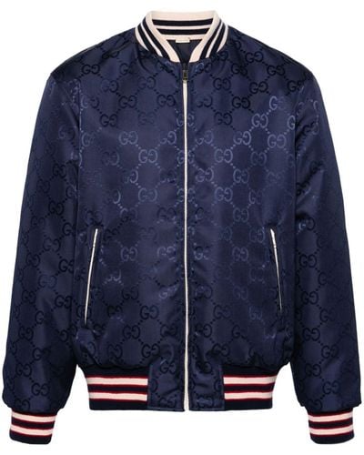 Gucci GG Omkeerbaar Bomberjack - Blauw