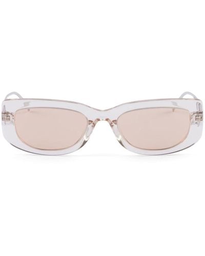 Prada Gafas de sol Symbole con montura transparente - Rosa