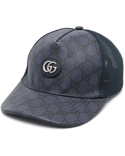 Gucci GG Supreme Honkbalpet - Blauw