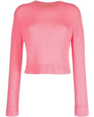 Rachel Comey Barca Long-sleeve Sweater - Pink