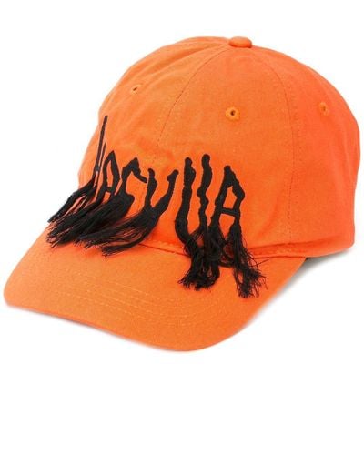 Haculla Logo Embroidered Cap - Orange