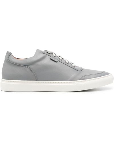 Harry's Of London Nimble Leather Trainers - White