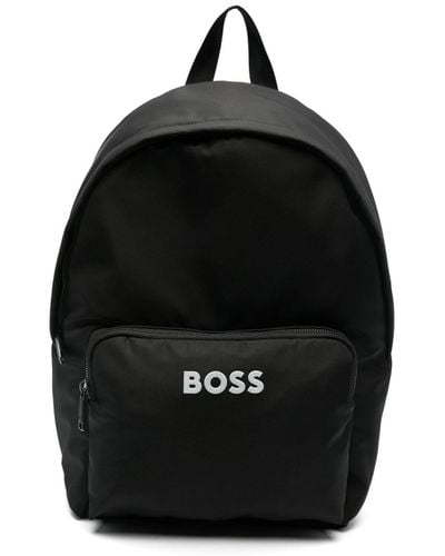 BOSS Catch 3.0 ロゴアップリケ バックパック - ブラック