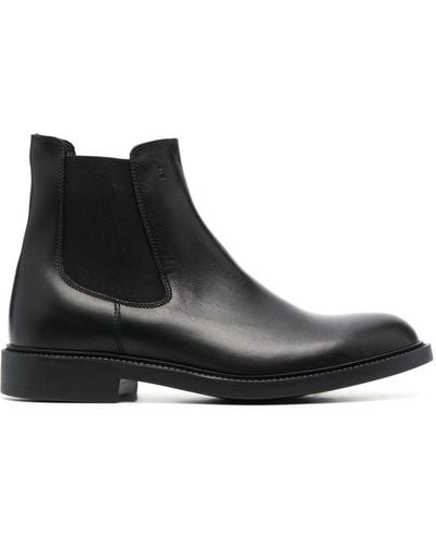 Fratelli Rossetti Bottines chelsea à empiècements contrastants - Noir