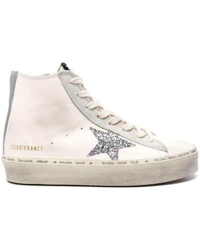 Golden Goose Francy High-top Trainers - Natural