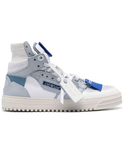 Off-White c/o Virgil Abloh 3.0 Off-court High-top Sneakers - Blauw