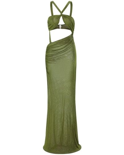 retroféte Liesel Embellished Dress - Green