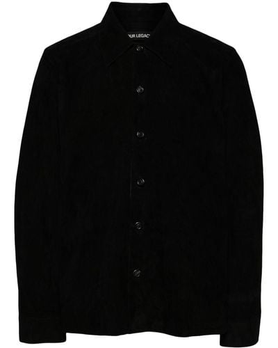 Our Legacy Camisa Welding - Negro
