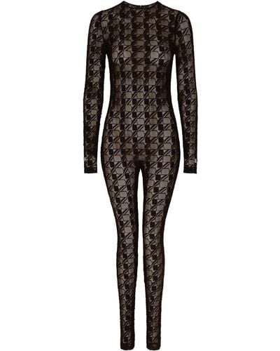Dolce & Gabbana Logo Jumpsuit - Black