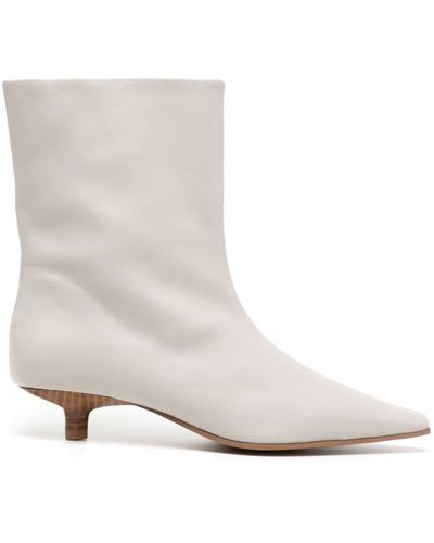 Senso Botas Flo con tacón de 40mm - Blanco