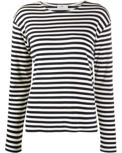 Closed Striped Long-sleeved T-shirt - Multicolor