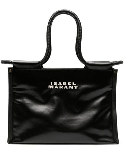 Isabel Marant Toledo レザー ハンドバッグ - ブラック