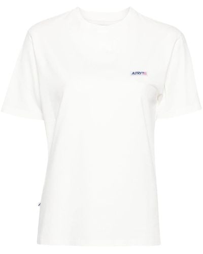 Autry ロゴ Tシャツ - ホワイト