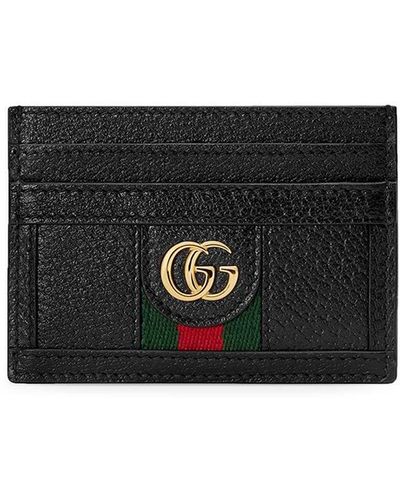 Gucci Ophidia GG Card Case - Black