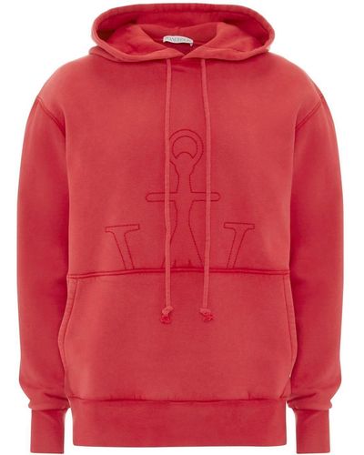 JW Anderson Embroidered-logo Detail Hoodie