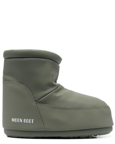 Moon Boot Icon Low Rubber Boots - Green