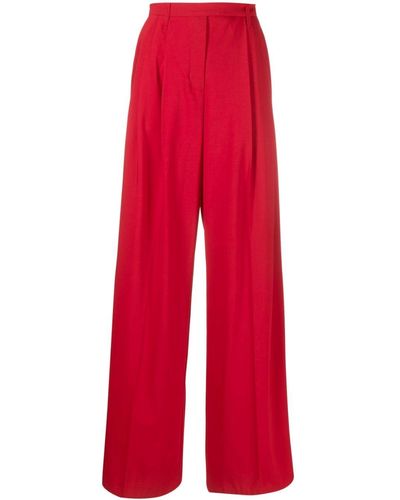 Dorothee Schumacher High-waisted Palazzo Pants - Red