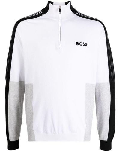 BOSS Zolkar スウェットシャツ - ホワイト