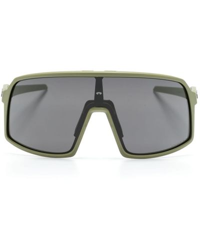 Oakley Sutro S Sonnenbrille mit Shield-Gestell - Grau
