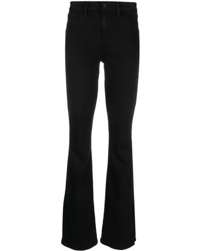L'Agence Selma Bootcut Jeans - Black