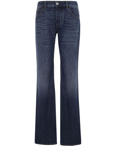 Bottega Veneta Mid-rise Flare Jeans - Blue
