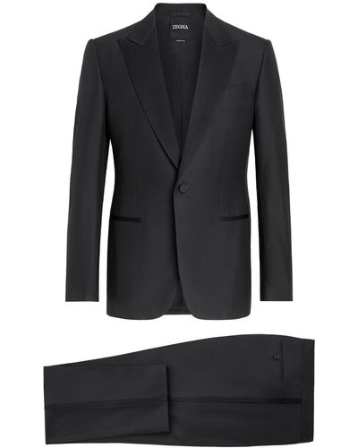 Zegna Completo sartoriale Black TrofeoTM 600 - Nero