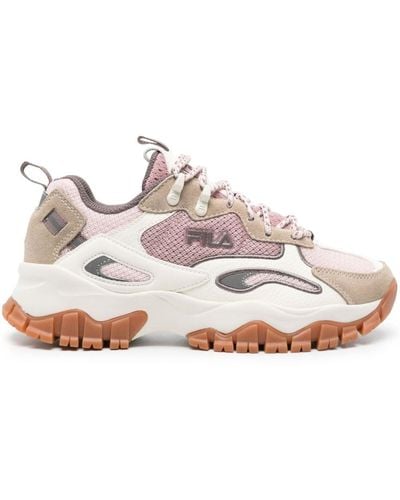Fila Ray Tracer Mesh Trainers - Pink