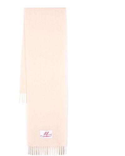 Marni ロゴ スカーフ - ホワイト