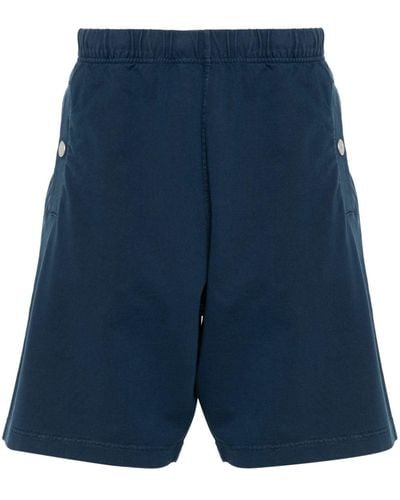 Stone Island Marina Cotton Bermuda Shorts - Blue