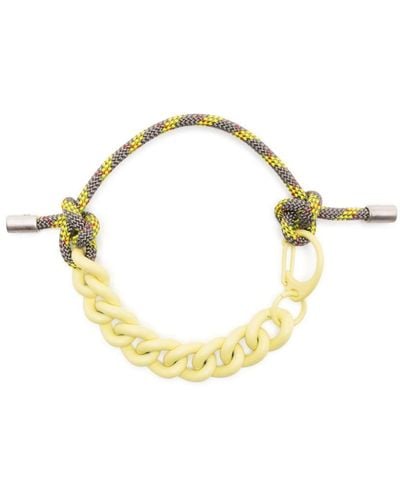 OAMC Chain-link Rope Bracelet - Metallic
