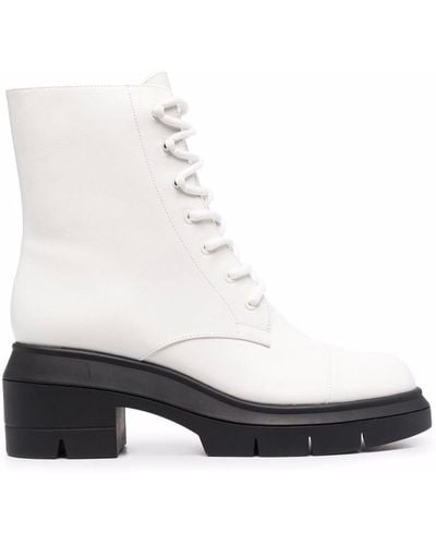 Stuart Weitzman Nisha 40mm Boots - White
