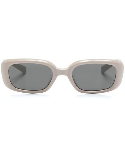 Maison Margiela X Gentle Monster MM106 Sonnenbrille mit eckiger Form - Grau