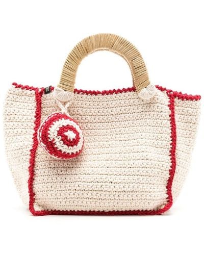 Nannacay Allison Crochet Tote Bag - Multicolor