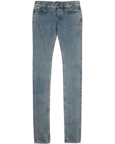 Jean Paul Gaultier Low-rise Straight Jeans - Blue