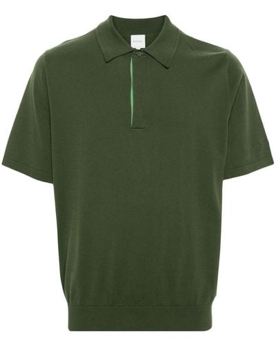 Paul Smith Poloshirt Met Geborduurd Logo - Groen
