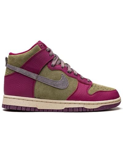 Nike Dunk High 'dynamic Berry' Sneakers - Paars