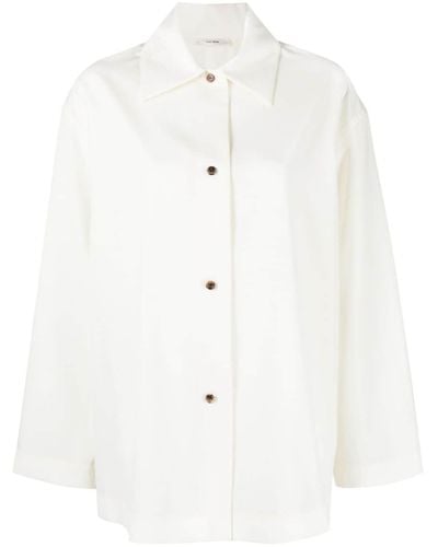 The Row Rigel Wool Shirt - White