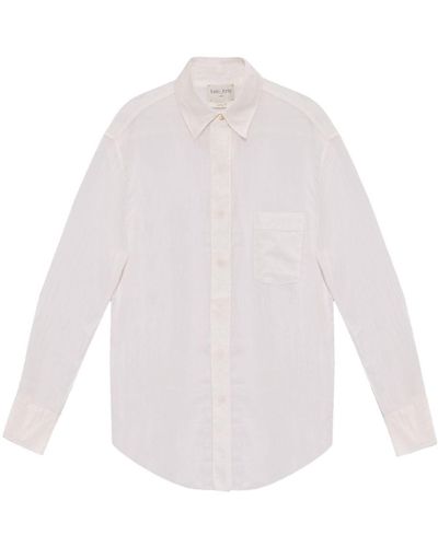 Forte Forte Chemise en soie - Blanc