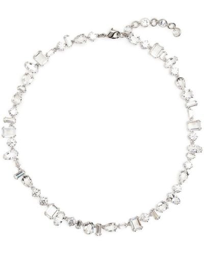 Swarovski Gema Crystal Necklace - White