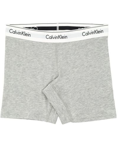 Calvin Klein ロゴウエスト ボクサーパンツ - グレー