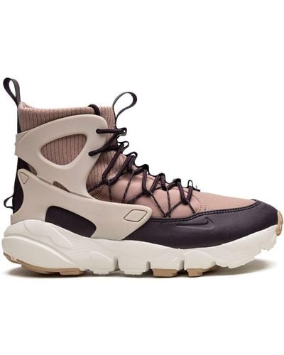 Nike Footscape Mid "particle Pink" Trainers - Brown