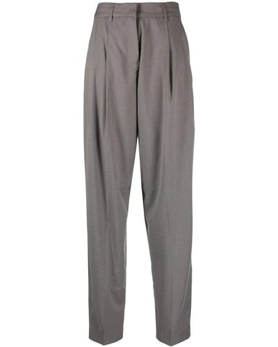 Remain Pleat-detailing Tailored Pants - Grey