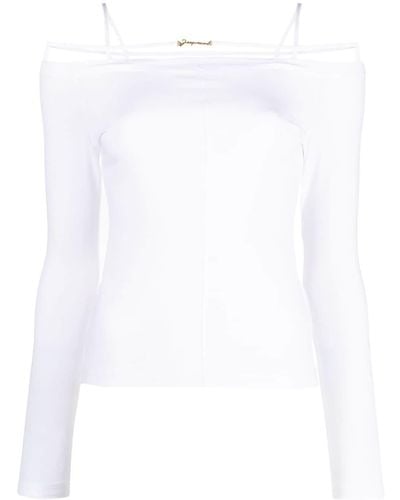 Jacquemus Le T-shirt Sierra トップ - ホワイト