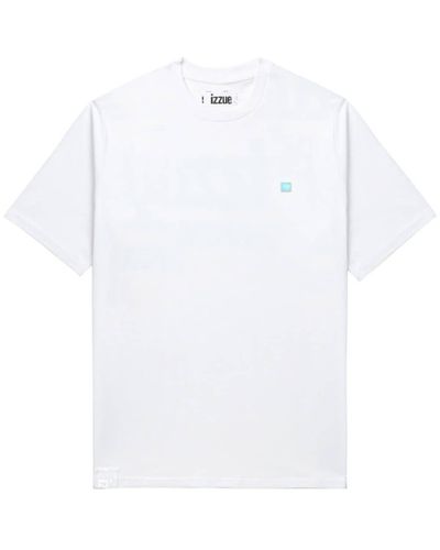 Izzue T-Shirt mit Logo-Print - Weiß