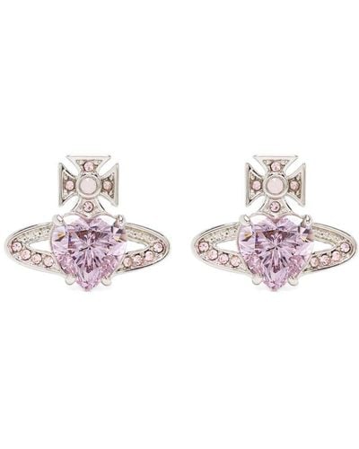 Vivienne Westwood Ariella Orb-motif Earrings - Pink