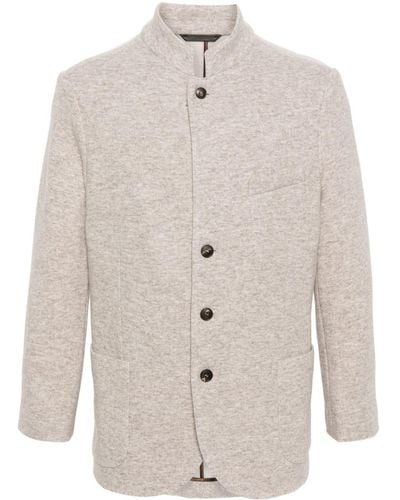 Manzoni 24 Blazer effetto mélange - Bianco